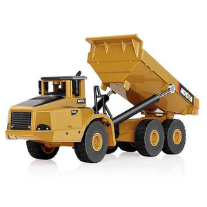 1/50 Scale Articulating Gravel Cat Dump Truck Toy