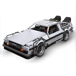2716 Piece Technical Time Machine Model Set Car