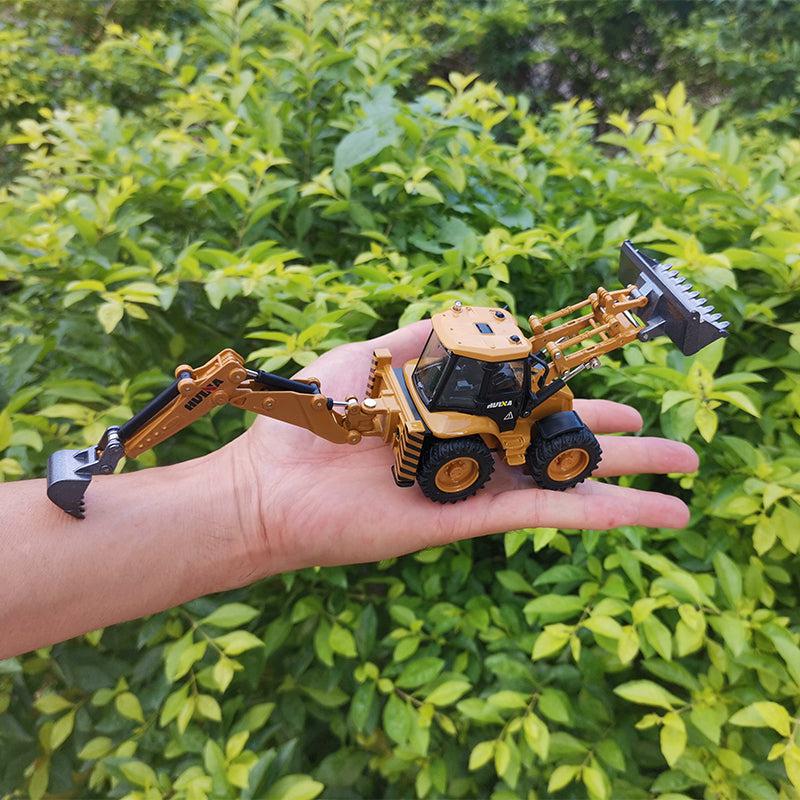 1/50 Scale Metal Alloy Backhoe Toy