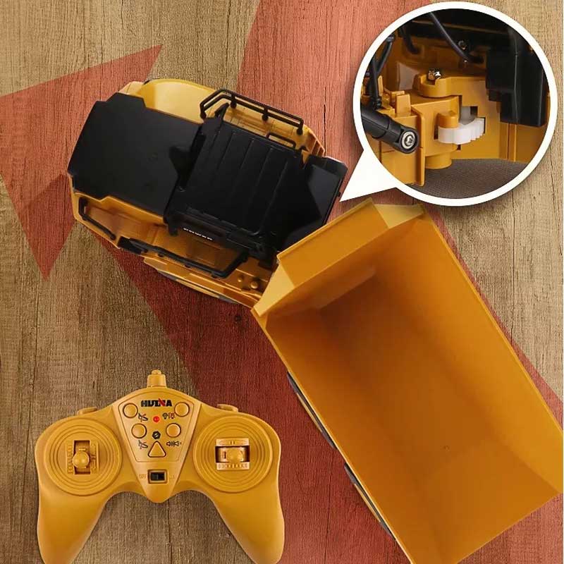 1/24 Scale Caterpillar Articulated RC Dump Truck