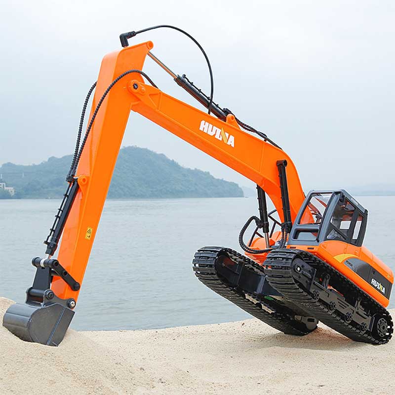 1/14 Scale 15 Channel Extended Boom Rc Excavator Toy