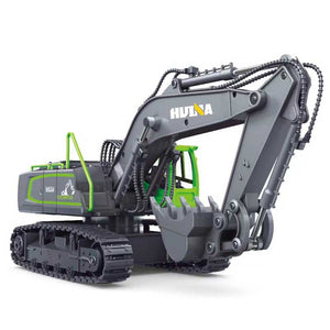 1/18 Scale Mini RC Excavator 11 Channel 2.4Ghz Plastic Kit