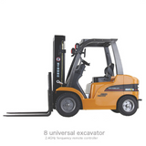 1/10 Scale RC Forklift Miniature Model