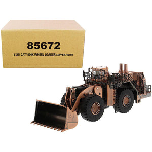 CAT Caterpillar 994K Wheel Loader Copper Finish "Elite Series" 1/125 Diecast Model by Diecast Masters-0