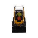 CAT Caterpillar 272D3 Skid Steer Loader with Operator Yellow "High Line" Series 1/32 Diecast Model by Diecast Masters-4