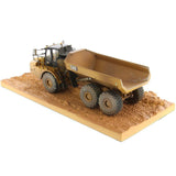 CAT Caterpillar 745 Articulated Truck with Operator (Dirty Version) "Weathered" Series 1/50 Diecast Model by Diecast Masters-2