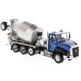 1/50 Scale Cat Ct660 Toy Cement Truck With McNeilus Mixer - Diecast Blue