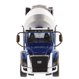 1/50 Scale Cat Ct660 Toy Cement Truck With McNeilus Mixer - Diecast Blue