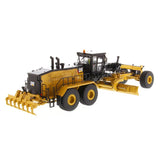 1/50 Scale Caterpillar 24 Motor Grader Toy - Diecast With Operator