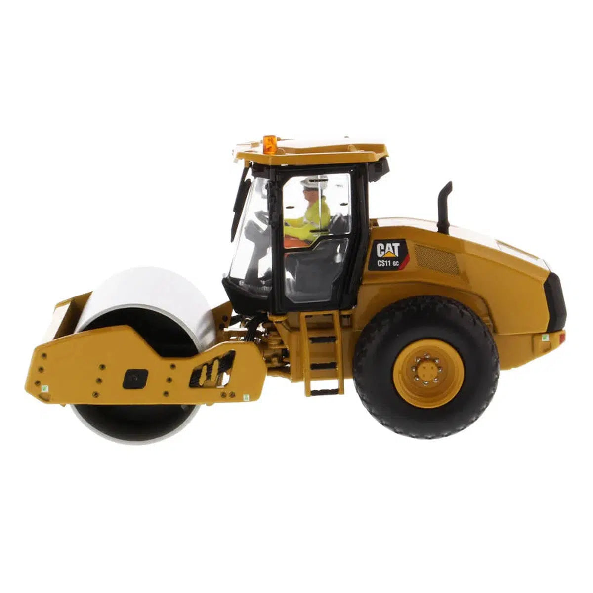 1/50 Scale Caterpillar CS11 GC Soil Compactor Toy With Operator