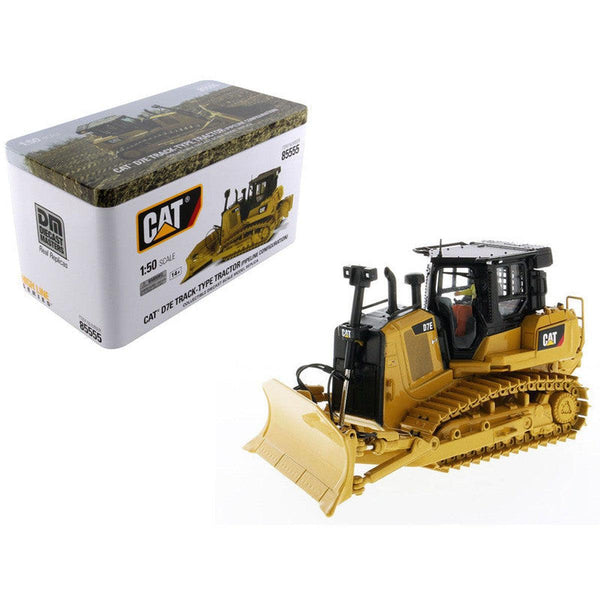 1/50 Scale Caterpillar D7E Pipeline Toy Diecast Dozer With Operator