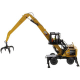 CAT Caterpillar MH3040 Wheel Material Handler with Operator "High Line Series" 1/50 Diecast Model by Diecast Masters-3