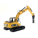1/50 Scale Diecast 320D L Cat Excavator Toy With Hammer and Operator