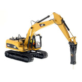 1/50 Scale Diecast 320D L Cat Excavator Toy With Hammer and Operator