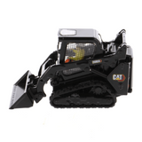 1/50 Scale Diecast Black Cat 259D3 Toy Track Loader With Tools and Operator
