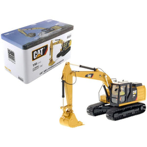 CAT Caterpillar 320F L Hydraulic Excavator with Operator "High Line Series" 1/50 Diecast Model by Diecast Masters-0