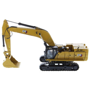 CAT Caterpillar 395 Next Generation Hydraulic Excavator (General Purpose Version) Yellow with Operator and Additional Tools "High Line" Series 1/50 Diecast Model by Diecast Masters-1