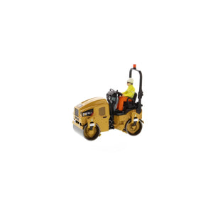 1/50 Scale Diecast Caterpillar CB-2.7 Compactor With Operator Toy