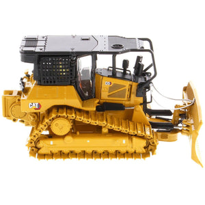 CAT Caterpillar D5 LGP Track Type Tractor Fire Dozer Yellow with Operator "High Line" Series 1/50 Diecast Model by Diecast Masters-1
