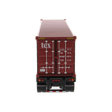 1/50 Scale Diecast Kenworth T880 Toy Semi Truck and Sea Container