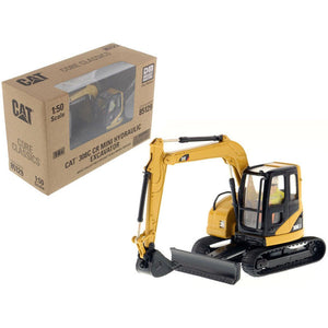 CAT Caterpillar 308C CR Excavator with Operator "Core Classics Series" 1/50 Diecast Model by Diecast Masters-0