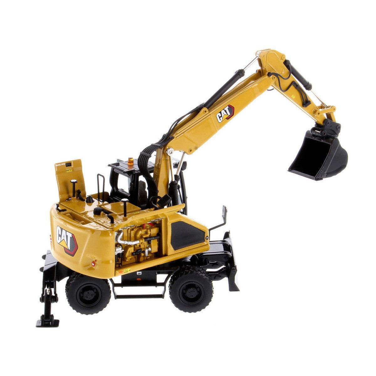 1 50 Scale Diecast Toy Wheeled M318 Caterpillar Excavator With Operato 1-50-scale-diecast-toy-wheeled-m318-caterpillar-excavator-with-operato