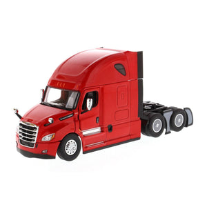 1/50 Scale Freightliner Semi Truck Toy - Metal with Cascadia Sleeper Cab