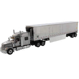 1/50 Scale International Lonestar Sleeper Cab Semi Truck Toy with Reefer