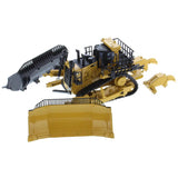 1/64 Caterpillar D11T Bulldozer Toy With 2 Blades & Rippers - Diecast
