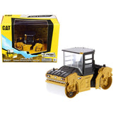 CAT Caterpillar CB-13 Tandem Vibratory Roller with Cab "Play & Collect!" Series 1/64 Diecast Model by Diecast Masters-0