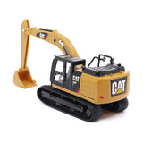 CAT Caterpillar 320F L Hydraulic Excavator Yellow and Black 1/64 Diecast Model by Diecast Masters-3