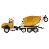 1/64 Scale Diecast Caterpillar CT660 Cement Truck Toy With Bridgemaster Mixer