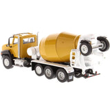 1/64 Scale Diecast Caterpillar CT660 Cement Truck Toy With Bridgemaster Mixer