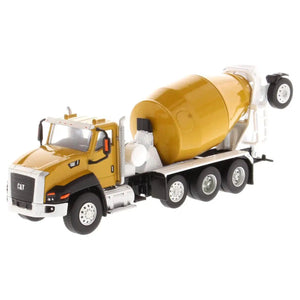 1/64 Scale Diecast Caterpillar CT660 Cement Truck Toy With Bridgemaster Mixer