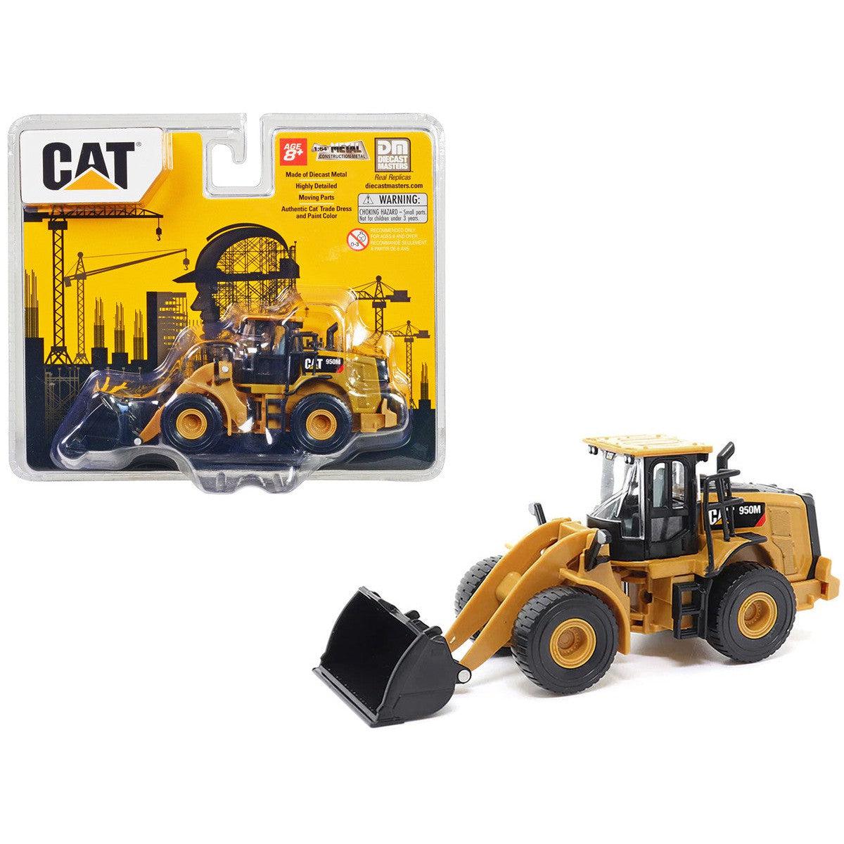 Toy Loder Model 1/64 Scale Diecast Yellow Caterpillar 950M Toy Front Loader