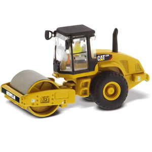 1/87 Scale Caterpillar CS56 Drum Steam Roller Diecast Toy & Operator