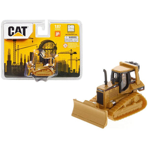 CAT Caterpillar D5M Track-Type Tractor Yellow 1/87 (HO) Diecast Model by Diecast Masters-0