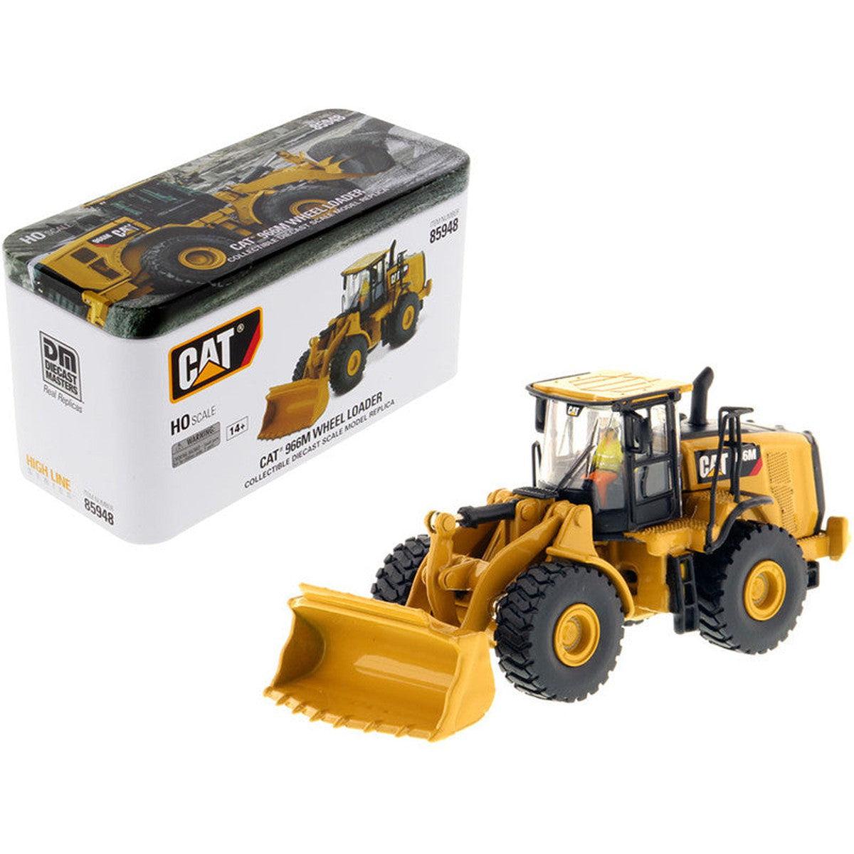 Toy Loder Model 1/87 Scale Diecast Cat 966M Wheel Loader Toy With Operator