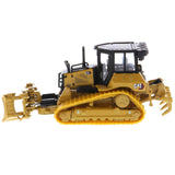 CAT Caterpillar D5 Track-Type Dozer Yellow with Fine Grading Undercarriage and Foldable Blade "High Line Series" 1/87 (HO) Scale Diecast Model by Diecast Masters-1