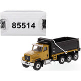 CAT Caterpillar CT681 Dump Truck Yellow and Black "High Line" Series 1/87 (HO) Scale Diecast Model by Diecast Masters-0