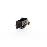 1/87 Scale Diecast Caterpillar CT681 Yellow and Black Dump Truck Toy