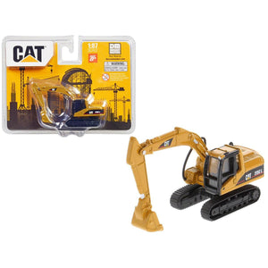 CAT Caterpillar 315C L Hydraulic Excavator Yellow 1/87 (HO) Diecast Model by Diecast Masters-0