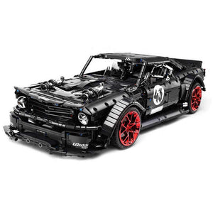 2943 Piece Technical Muscle Car Remote Control Model Set