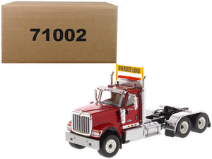 International HX520 Day Cab Tandem Tractor Red 1/50 Diecast Model by Diecast Masters-0