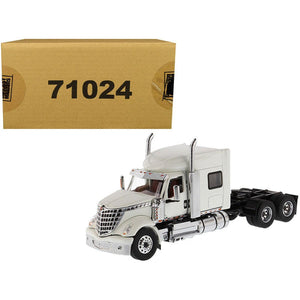 International LoneStar Sleeper Cab Truck Tractor White 1/50 Diecast Model by Diecast Masters-0