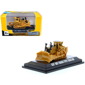 CAT Caterpillar D8T Track-Type Tractor Yellow "Micro-Constructor" Series Diecast Model by Diecast Masters-0