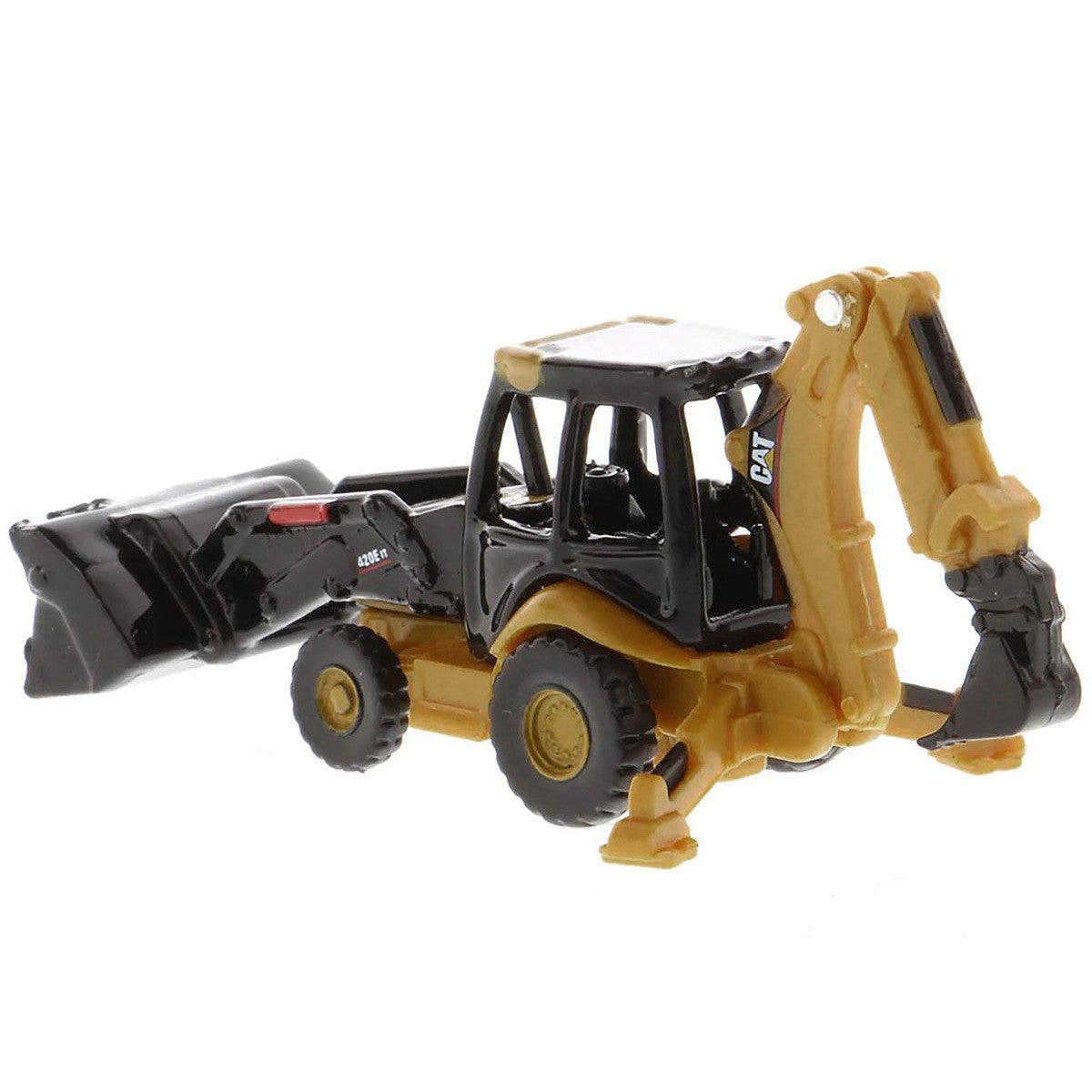 Micro Scale Caterpillar Diecast 420E Toy Backhoe Loader