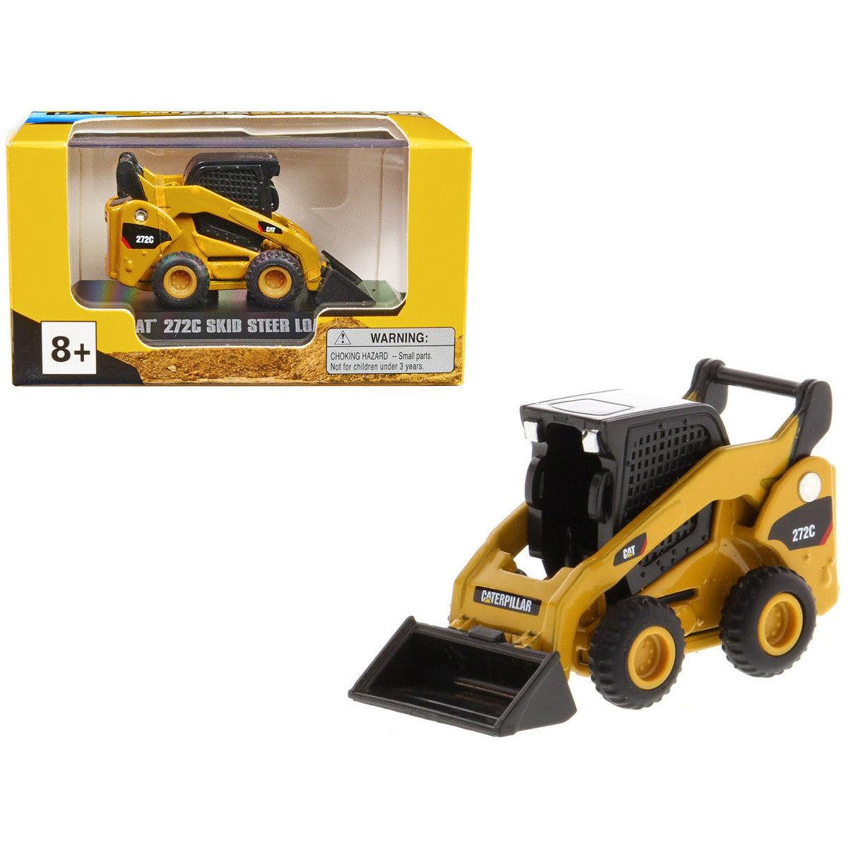 Toy Loder Model Micro Scale Diecast Caterpillar 272C Skid Steer Toy Loader
