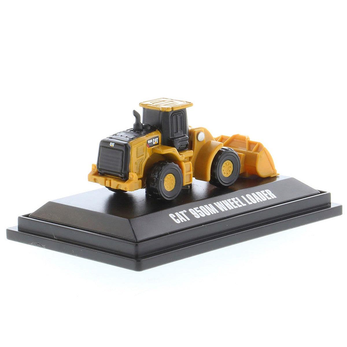 Toy Loder Model Micro Scale Yellow Caterpillar 950M Wheel Loader Toy