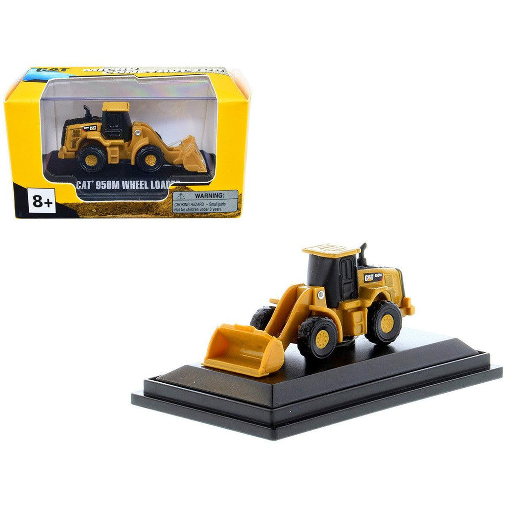 Toy Loder Model Micro Scale Yellow Caterpillar 950M Wheel Loader Toy